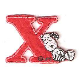 貼布 字母 小狗 免費(fèi)素材