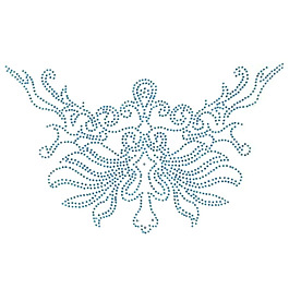 領(lǐng)邊 燙鉆 花紋 免費素材