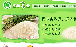 天然綠色農(nóng)業(yè)公司網(wǎng)頁模板