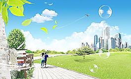 城市风景图片