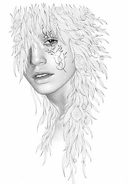 位圖 插畫 時尚插畫 人物插畫 手繪 免費素材