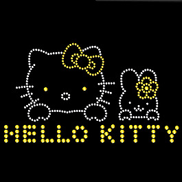 燙鉆 hellokitty 小貓 免費(fèi)素材