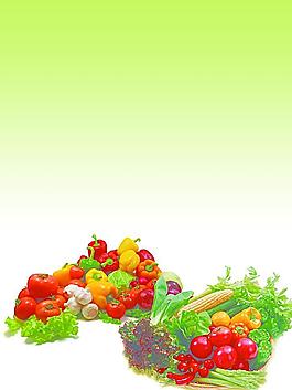 蔬菜廣告背景圖片