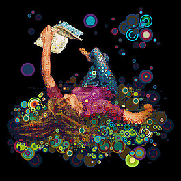 位圖 插畫 時尚插畫 人物插畫 時尚插畫 免費素材