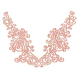 領(lǐng)邊 燙鉆 花紋 免費素材