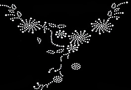 燙鉆 花紋 領(lǐng)邊 免費素材