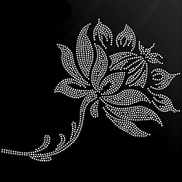 燙鉆 花卉 花朵 免費(fèi)素材