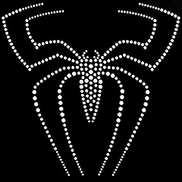 燙鉆 蜘蛛 免費素材