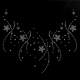 領(lǐng)邊 燙鉆 花紋 免費(fèi)素材