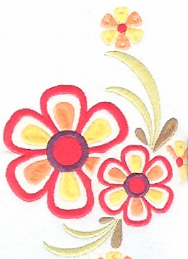繡花 花卉 家紡 免費素材
