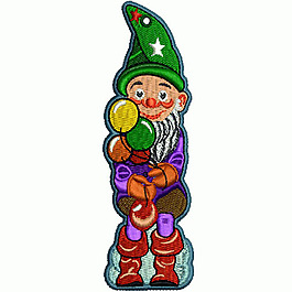 繡花 小矮人 圣誕節(jié) 免費(fèi)素材