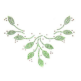 領邊 燙鉆 花紋 免費素材