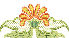 繡花 花卉 花紋 家紡 免費(fèi)素材