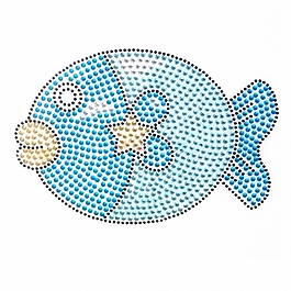 燙鉆 小魚 免費素材