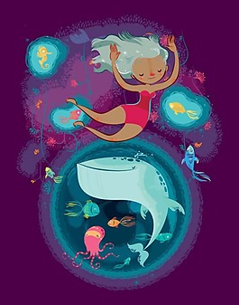 位圖 插畫 卡通插畫 卡通插畫師 免費素材