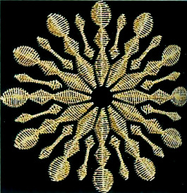 繡花 花卉 花紋 家紡 免費素材