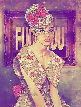 位圖 插畫 時(shí)尚插畫 人物插畫 人物 免費(fèi)素材