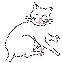 燙鉆 小貓 免費(fèi)素材