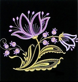 繡花 花卉 家紡 免費素材