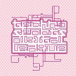 印花矢量图 纯文字 文字 英文 线条 免费素材