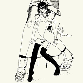 位圖 插畫 時(shí)尚插畫 人物插畫 時(shí)尚插畫 免費(fèi)素材
