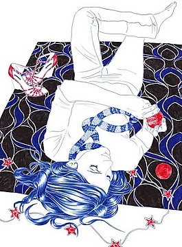 位圖 插畫 時尚插畫 人物插畫 藝術(shù)效果 免費素材