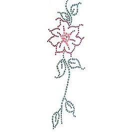 燙鉆 植物 花卉 花朵 樹葉 免費素材