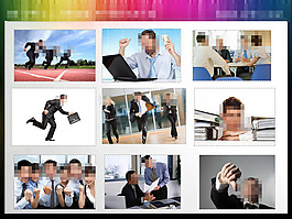 奋斗PowerPoint素材