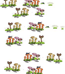 蘑菇 卡通蘑菇圖片