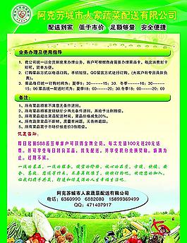 蔬菜配送图片