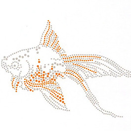燙鉆 金魚 免費素材