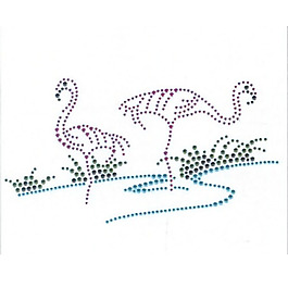 燙鉆 火烈鳥(niǎo) 免費(fèi)素材