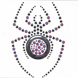 燙鉆 蜘蛛 免費素材