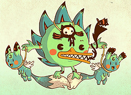 位圖 插畫 卡通插畫 卡通插畫師 免費(fèi)素材