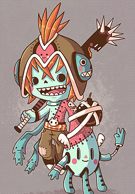 位圖 插畫 卡通插畫 卡通插畫師 免費素材