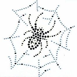 燙鉆 蜘蛛 免費素材