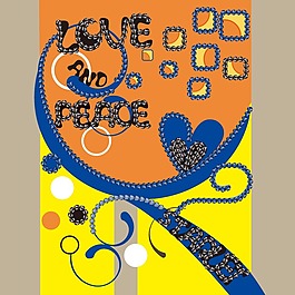 印花矢量圖 圖文結(jié)合 文字 英文 色彩 免費(fèi)素材