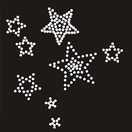 燙鉆 星形 免費素材