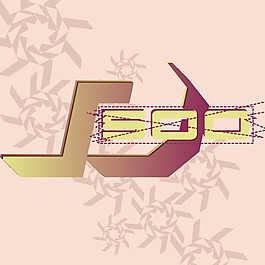 印花矢量圖 圖文結(jié)合 文字 英文 幾何 免費(fèi)素材