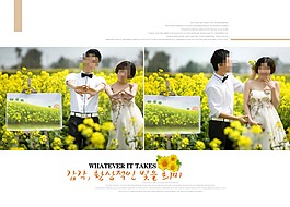 優(yōu)美婚紗模板