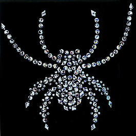 燙鉆 蜘蛛 免費素材