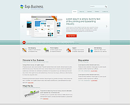 WEB2.0网站html模板