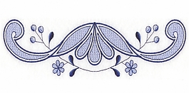 繡花 花卉 藤蔓 家紡 免費(fèi)素材