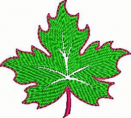 繡花 樹葉 家紡 免費(fèi)素材