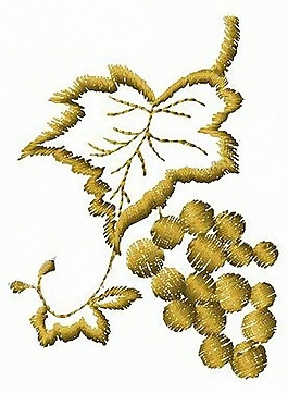 繡花 葡萄 家紡 免費素材