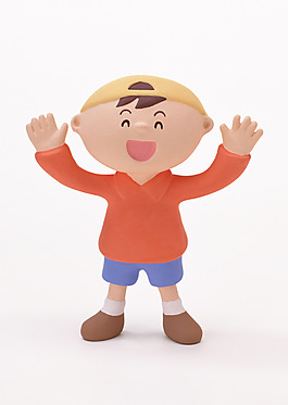 戴帽子的小孩圖片