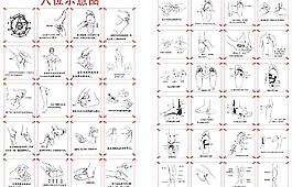 穴位示意圖 (注為位圖)圖片
