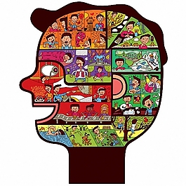 花非矢量图 人物 插画 插画师 SERGE 免费素材