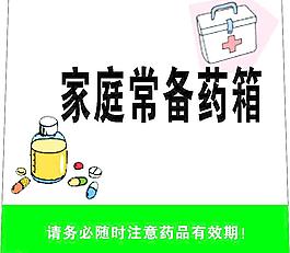 家庭常備藥箱圖片