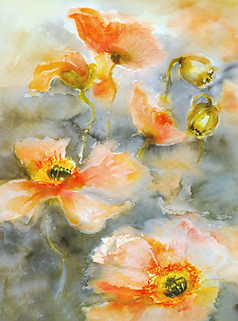 位圖 植物 花卉 藝術(shù)效果 油畫 免費(fèi)素材